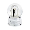 Things Remembered Engraved Wedding Couple Musical Snow Globe (Free Customization),