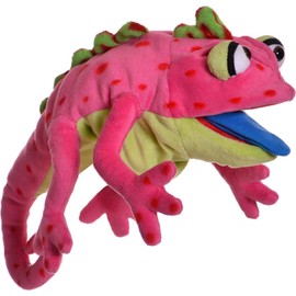 spielgezeug Living Puppets Wilhelminchen Chameleon, 34 cm 3