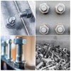 sourcing map M6 304 Stainless Steel Flat Washers, 100pcs 6x12x0.3mm