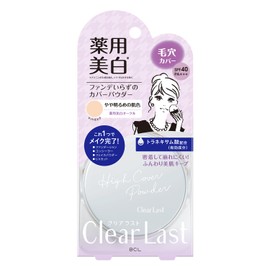 Clearlast Face Powder, Medicinal Whitening Ochre N, 0.4 oz (12 g), Face Powder, Foundation, Concealer, UV Protection, 4-in-1, Whitening, Stains, Freckles, Pore Cover, Uneven Color Coverage