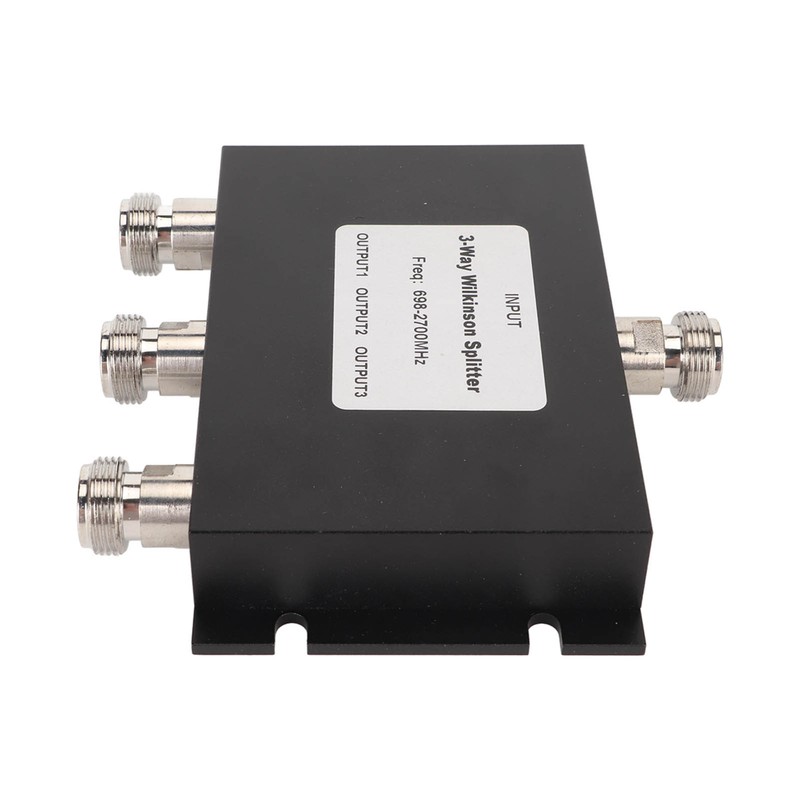 3 Way TV Signal Splitter Professional 698‑2700MHz 3 Way Power