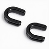 Motorcycle Sissy Bar Luggage Rack Side Plate Mounting Bracket Grommet
