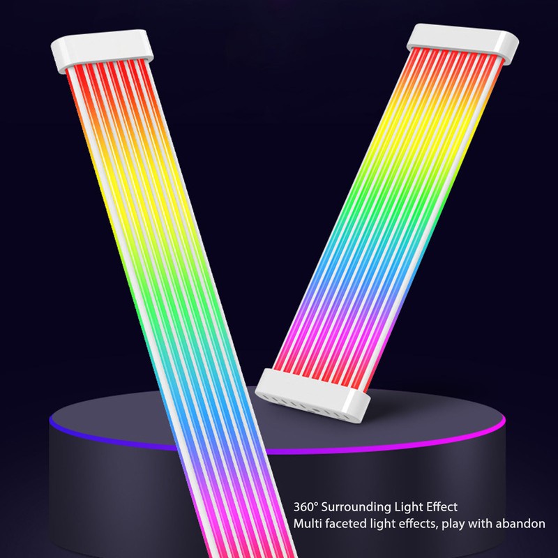 ARGB Extension Sleeved Cable Kit DIY 5V 3pin PSU Cable