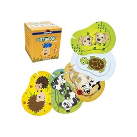Ortopad® Bamboo Fun Pack Eye Patches, 50/Box (Junior Size, 0-2 yrs) Hedgehog Pack