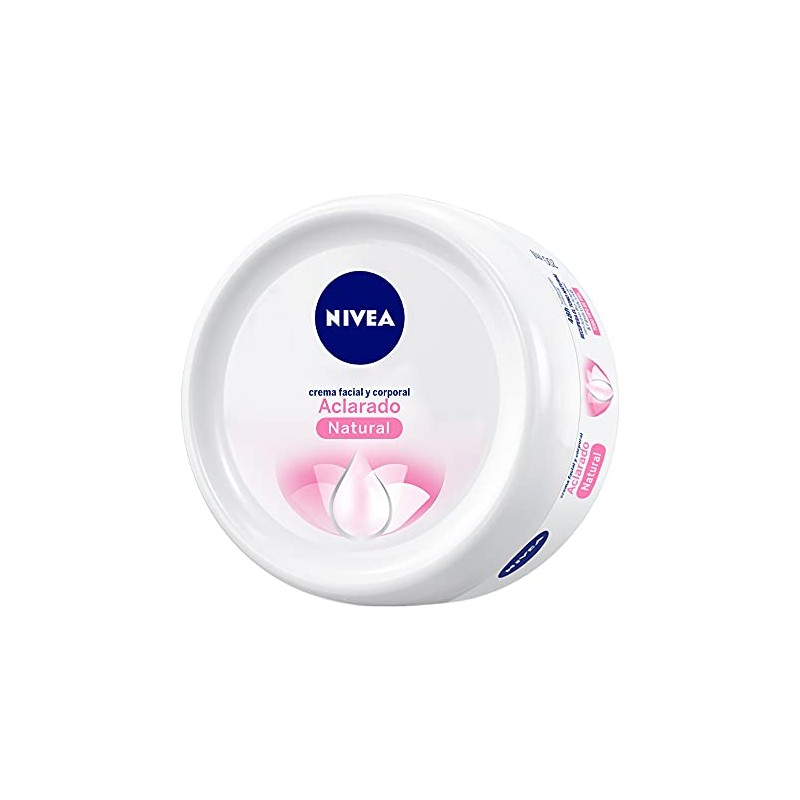 NIVEA Crema Corporal y facial Aclarado Natural (200 ml) ayuda