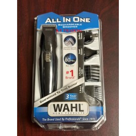 WAHL ALL-IN-1 Nose Ear Body Beard RECHARGEABLE GROOMER Precision Blade Trimmer