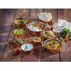 APS Mumbai 40735 Mini Serving Pan, Stainless Steel, Copper Look,