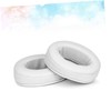 Gatuida 2pcs Pu Leather Ear Pad Replacement Sponge Cushion Headphone