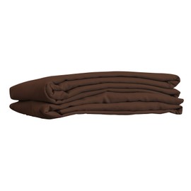 Premium Microfiber Flat Sheet for Massage Tables and Spa Tables by NRG - 100% Double Brushed Polyester Single Flat Sheet, Soft as Silk - 120 GSM - Wrinkle Resistant - 63" x 100" - Color: Natural