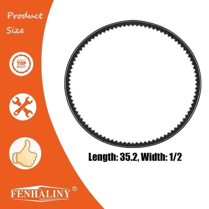 954-04050 754-04050 Belt-V Type Replaces Craftsman MTD Snow Thrower 1/2"