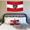 DANF Austria Flag 3x5 Ft - 100D Thicker Polyester -
