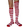 Mujer Calcetines de rayas más de la rodilla tubo Algodón