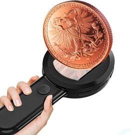 Cosycare 2.0-Pulgada LCD Microscopio Digital de Mano con Tarjeta TF de 8GB y Lector de Tarjetas USB - Magnificador Digital Portátil para inspeccionar Piel, estampillas, Monedas, joyería