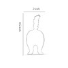 Keewah Cat Butt Cookie Cutter - 4.5 x 2 inch