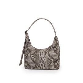 BAGGU Mini Nylon Shoulder Bag - Snakeskin