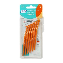 TePe Interdental Brush Angle Orange (ISO Size 1) 0.45mm 6 Pack