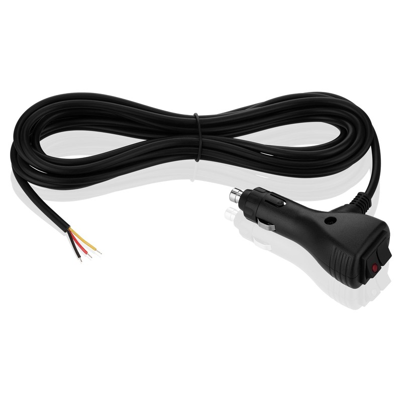 Car Plug with 3.5 m Cable - 10-30 V DC