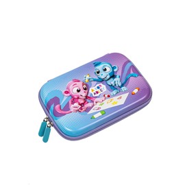 A FOR ADLEY Monkey Buddies Color Pop Pencil Pouch as Seen in Her YouTube Back To School Videos