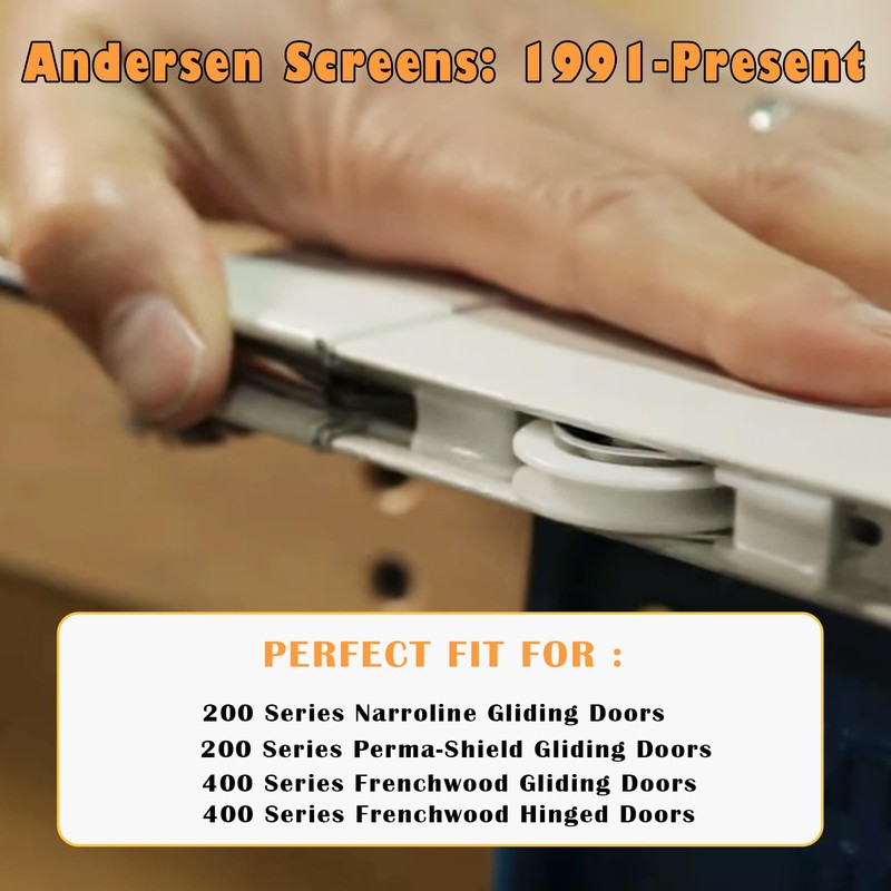 Gliding Screen Door Roller Assembly Fits for Andersen Upper #1997063