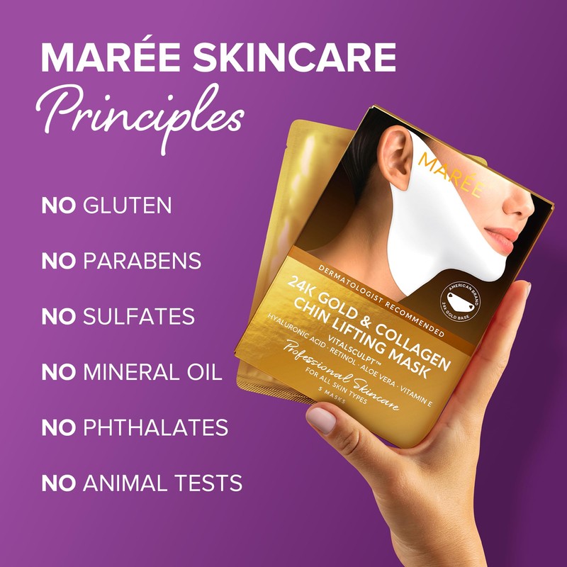 MAREE Collagen Facial Mask with Hyaluronic Acid - Hydrating Face