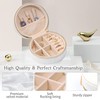 Dajasan Velvet Travel Jewelry Boxes, Small Travel Jewelry Case, Portable