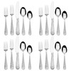 Towle Everyday Santa 20 Piece 18.0 Stainless Steel Flatware Set,