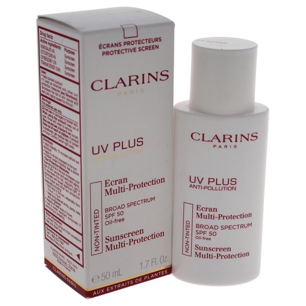 Clarins UV Plus Multi Protection Sunscreen Non Tinted SPF 50 - 1.7 Fluid Ounce