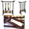 Shozan 12 Wooden Hanging Brush Stand, Display