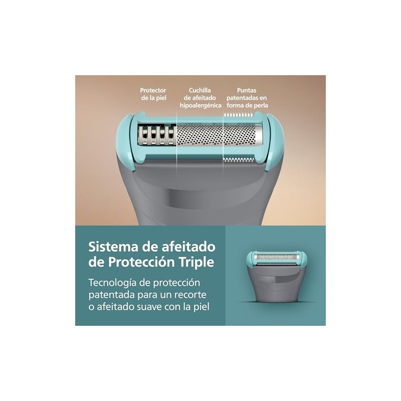 Philips Bodygroom Afeitadora Corporal Sistema Triple Protect Para Hombre