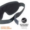 Go Travel Sleepy ZZZ's Luxury Eye Mask - Orange Ref