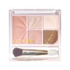 Cezanne Face Eye Palette 01 Pure Coral, 0.1 oz (2.85