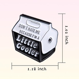 Cute Enamel Pins for Backpacks Clothes Decorations for Bags Hats Funny Lapel Pins for Adults Sarcastic Gifts for Men Women Novelty Gifts for Son Daughter Birthday Gifts for Brother Sister Gifts 2Pcs