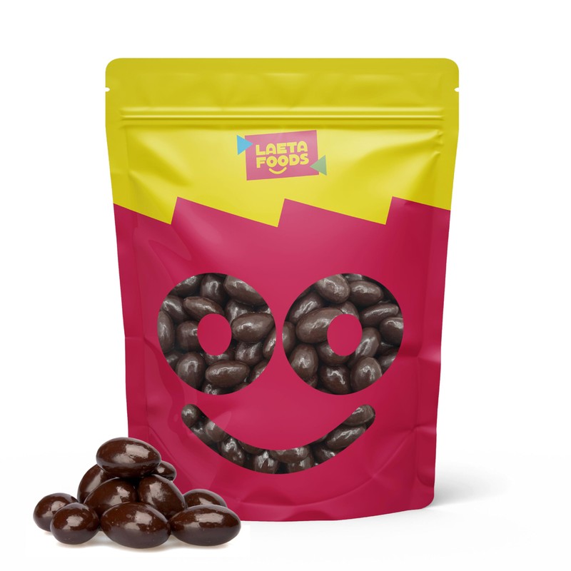 Dark Chocolate Covered Almonds Candy (2 Pound Bag)
