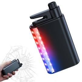 7JI 3 in 1 Car Safety Hammer Emergency Tool Emergency Lighting Multifunctional Vehicle Window Breaker Emergency Escape Tool Vehicles Multifunctional Vehicle Escape Artifact