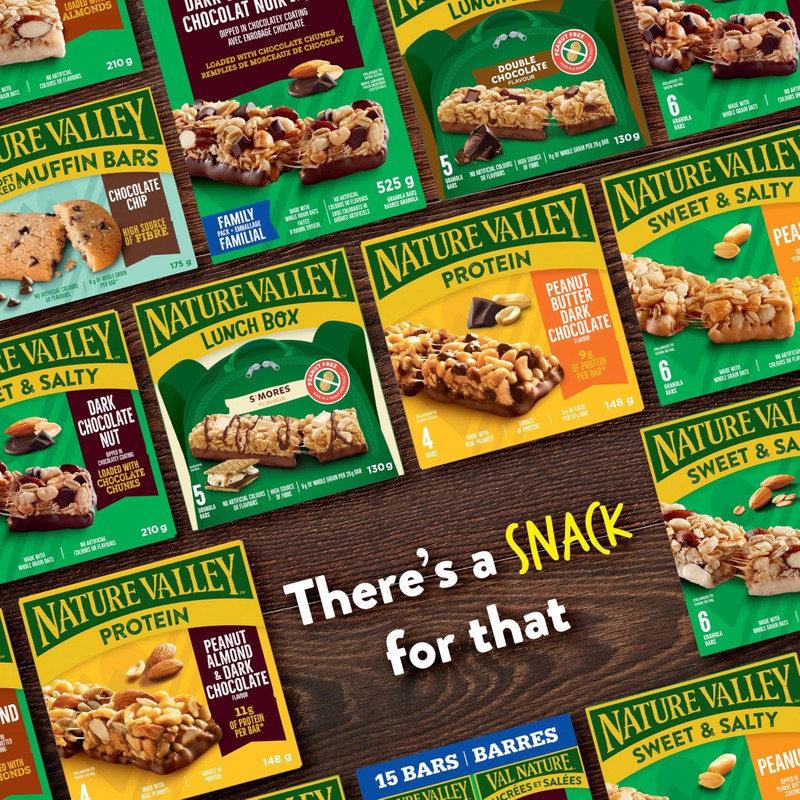 Nature Valley Lunch Box Double Chocolate Flavor Granola Bars, 28ct,