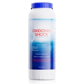 POOLHOUR 32 Oz Chlorine-Free Oxidizing Shock for Hot Tub, Oxidizer for Spas and Swimming Pools, Hot Tub Shock, 1 Pack