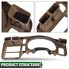 LQI Dashboard Trim Bezel, Compatible with Blazer Jimmy Sonoma S10