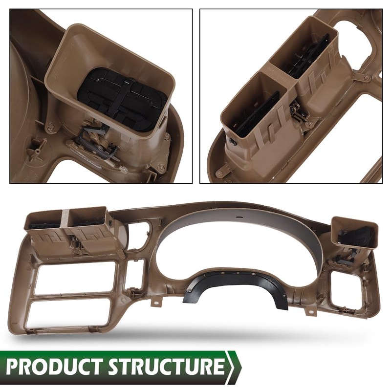 LQI Dashboard Trim Bezel, Compatible with Blazer Jimmy Sonoma S10