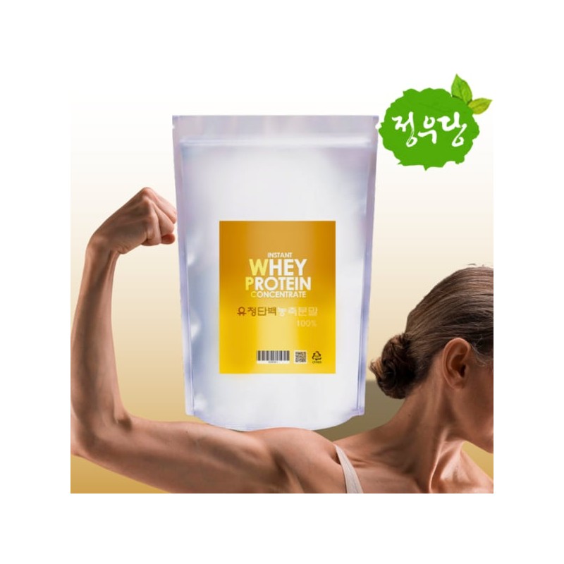 정우당 웨이 프로틴 농축유청단백질 WPC 500g Jeongwoo-dang Whey Protein Concentrate