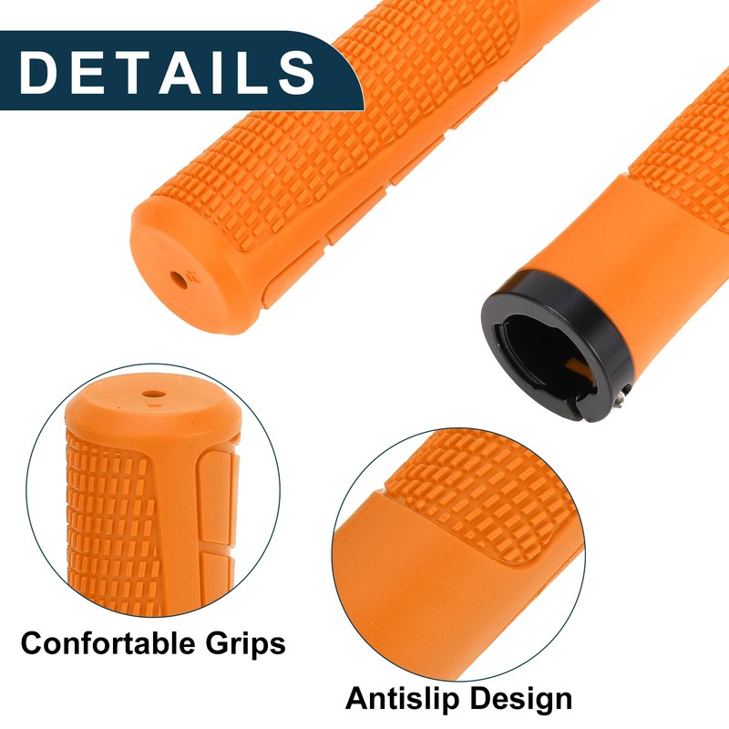 TUCKBOLD Bike Handlebar Grips Covers 135mm Long Soft | Bicycle