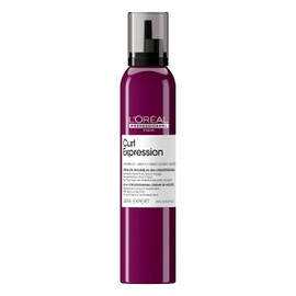 L'Oréal Professionnel Paris Curl Expression 10-in-1 Mousse - Multi-Benefits For Curly and Coily Hair - Defines and Strengthens Curls With Heat Protection, Silicone, Paraben and Alcohol-Free