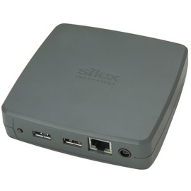 Silex Technology DS-700 Device Server USB 3.0 Device Server - Network USB Server LAN (10/100/1000 MBit/s), USB 2.0 - Printer, Scanner, Hard Drives - Successor of DS-510