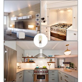 G4 LED Bulbs, HengBo 20 Watts Bi Pin G4 Halogen Bulbs Replacement JC Type Warm White 3000K 10-Pack