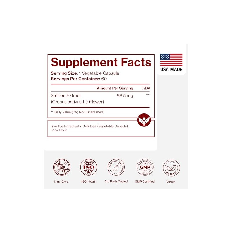 Pure Micronutrients Azafrán 60 Cápsulas - Memoria - Estado de