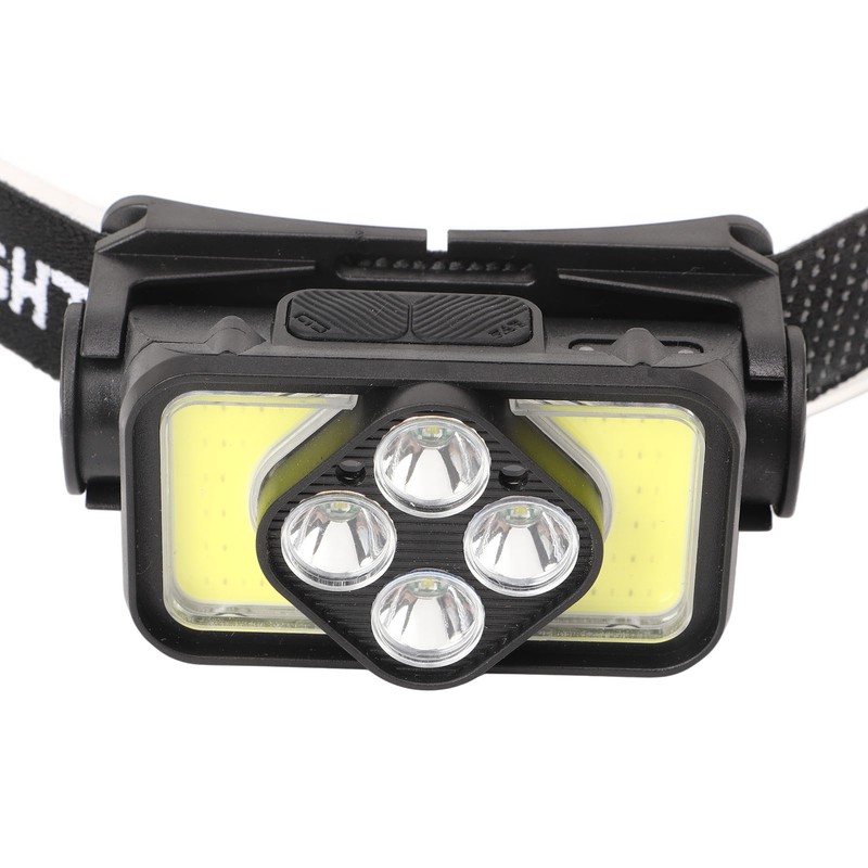 COB Head Lamp USB Rechargeable Led Head Lamp IPX4 Waterproof