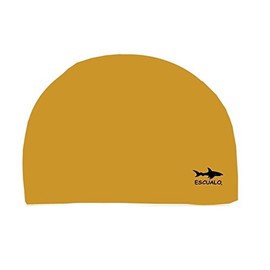 Gorra para Natacion Unisex Adulto Modelo Tekno (Elastano y Nylon) Unitalla, Color Oro