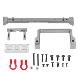 RC Front Bumper Part Front Anti Collision Bar for MN999 1/10 Full Scale 2.4G 4WD Crawler Car Titanium