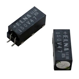 10x SMD Elko Capacitor 47μF 50V 150°C RYA-50V470MGTUO-FL 47uF