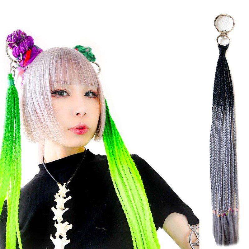 Extension Braid 12 Braids, Ponytail, Twin Tail, Special Hair Salon