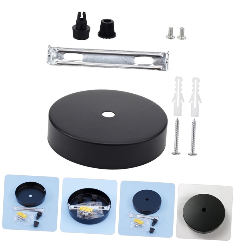 Operitacx DIY Ceiling Canopy Kit for Chandelier Round Light Fixture